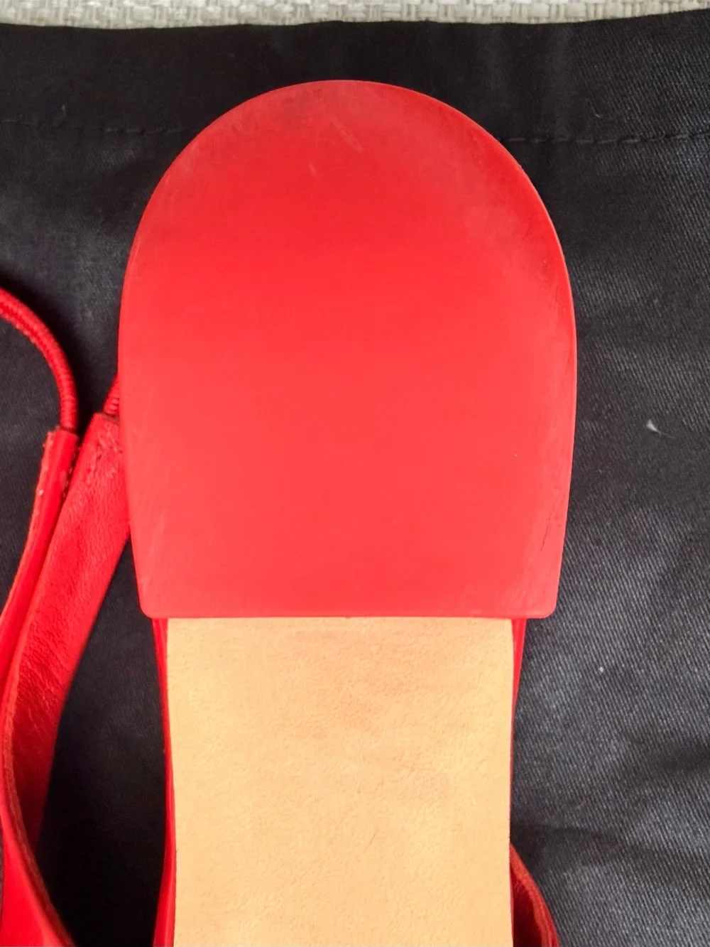 Kate Spade Red Patent Pointed Slingback Flats